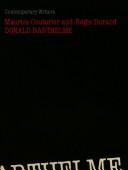 Cover for Donald Barthelme