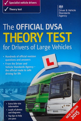 Cover for The official DVSA theory test for drivers of large vehicles