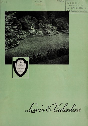 Cover for Lewis & Valentine
