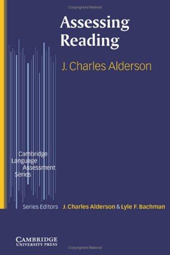Cover for Assessing Reading (Cambridge Language Assessment)