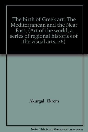 Cover for The birth of Greek art