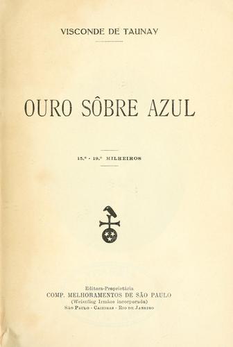 Cover for Ouro sôbre azul