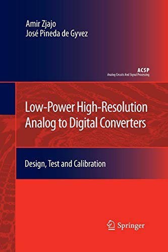 Cover for Low-Power High-Resolution Analog to Digital Converters
