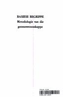 Cover for Metodologie van die geesteswetenskappe