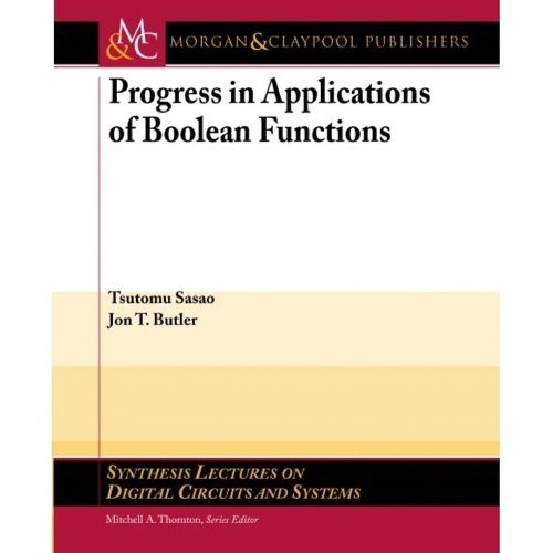 Cover for Progress in applications of Boolean functions
