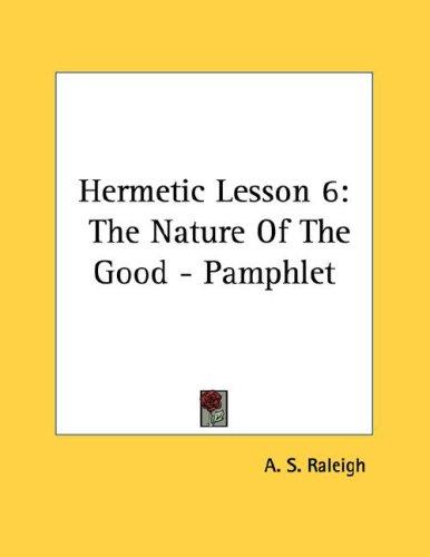 Cover for Hermetic Lesson 6
