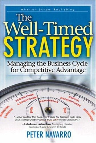 Cover for A well-timed strategy