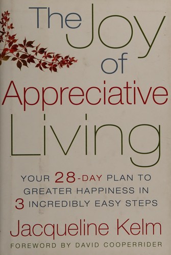 Cover for The joy of appreciative living