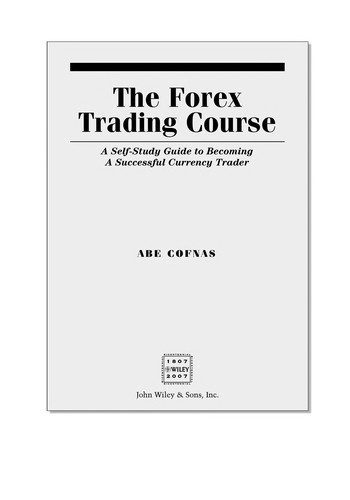 Cover for The Forex trading course