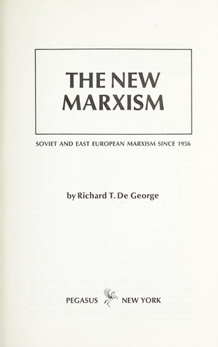 Cover for The new Marxism