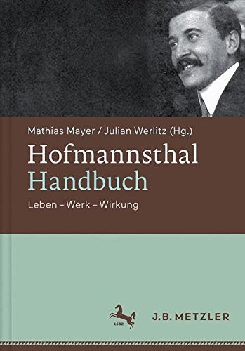 Cover for Hofmannsthal-Handbuch
