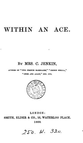 Cover for Within an ace