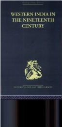 Cover for Western India in the Nineteenth Century: A Study in the Social History of the Maharashtra