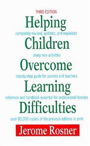 Cover for Helping children overcome learning difficulties