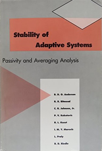Cover for Stability of Adaptive Systems