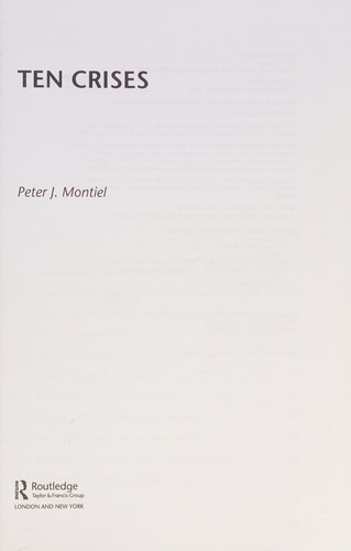 Cover for Ten Crises