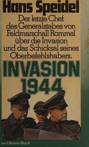Cover for Invasion 1944