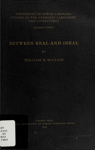 Cover for Between real and ideal