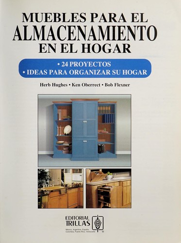 Cover for Muebles Para El Almacenamiento En El Hogar