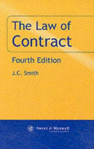 Cover for The Law of Contract (Fundamental Principles of Law)