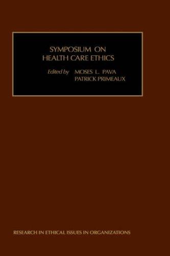 Cover for Symposium on health care ethics