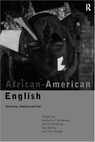 Cover for African-American English