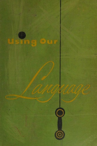 Cover for Using our language