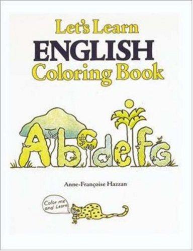 Cover for Let's Learn English Coloring Book (Children's English)