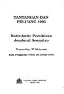 Cover for Tantangan dan peluang, 1993