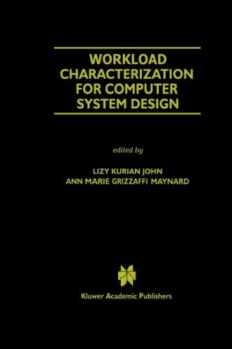 Cover for Workload characterization for computer system design