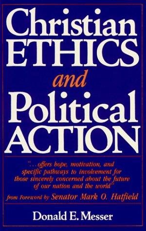 Cover for Christian ethics and political action