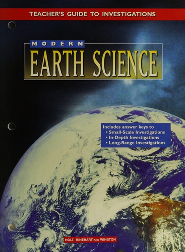 Cover for Modern Earth Science