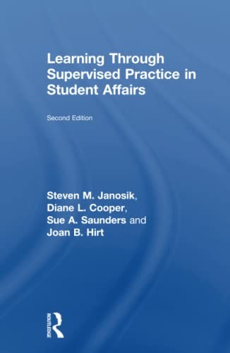 Cover for Learning Through Supervised Practice in Student Affairs