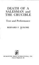 Cover for Death of a salesmanand The crucible