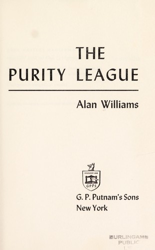 Cover for The Purity League.