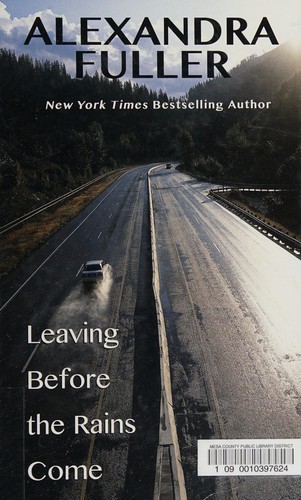 Cover for Leaving before the rains come