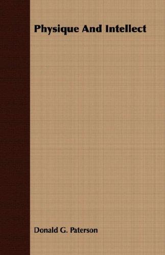 Cover for Physique And Intellect