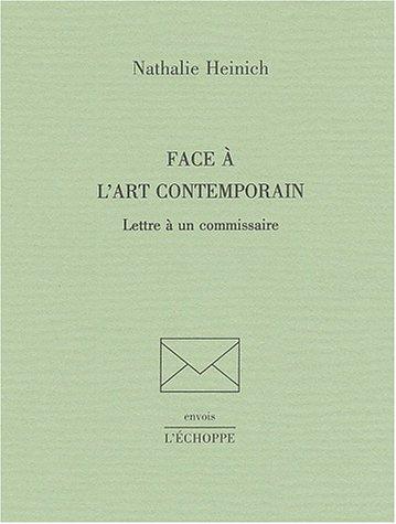 Cover for Face a l'art contemporain