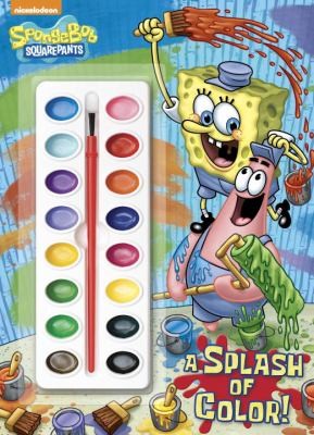 Cover for A Splash of Color With Paint Brush and Paint
            
                SpongeBob SquarePants