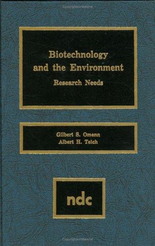 Cover for Biotechnology and the environment