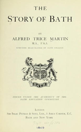 Cover for Story of Bath