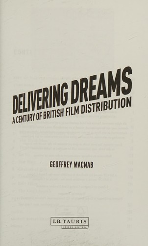 Cover for Delivering Dreams