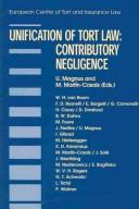 Cover for Unification of Tort Law
