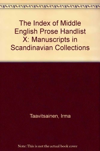 Cover for Manuscripts in Scandinavian collections