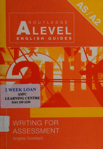 Cover for Writing for Assessment