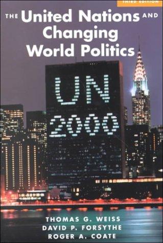 Cover for The United Nations and changing world politics