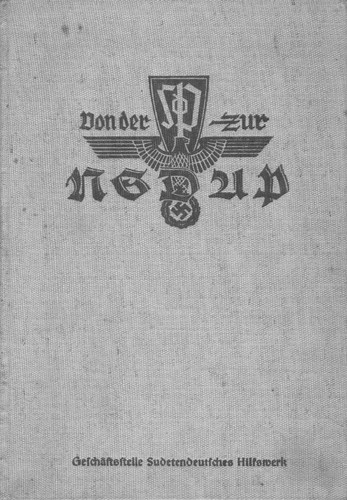 Cover for Von der SDP zur NSDAP