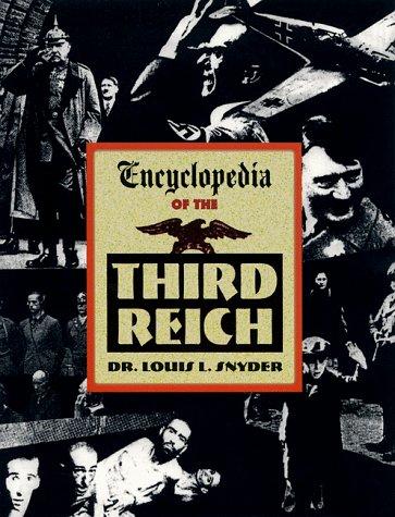 Cover for Encyclopedia of the Third Reich