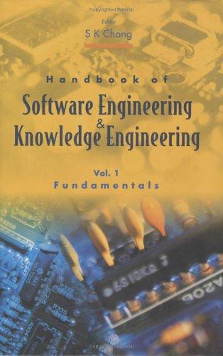 Cover for Handbook of Software Engineering and Knowledge Engineering, Volume 1