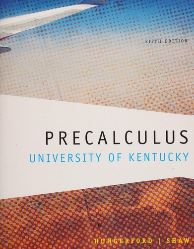 Cover for Custom Contemporary Precalculus MATH 110